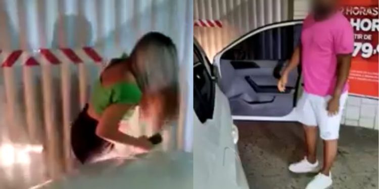 Homem flagra esposa em estacionamento de motel com outro: ‘olha a P. aqui’