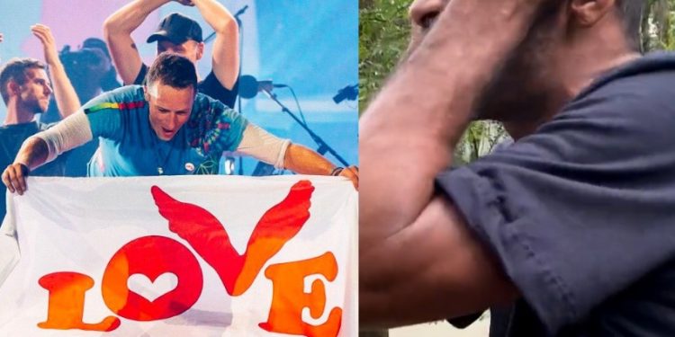 Moradores de rua são levados para ver show do Coldplay em SP: ‘Meus Deus, que loucura’