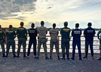 Ibama e PF pegam 30 toneladas de pescado ilegal no Amazonas e doam para escolas públicas