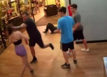 PM dá soco em rosto de jovem dentro de academia; veja vídeo