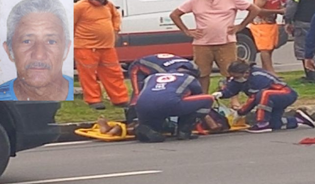 Idoso fica em estado grave após ser atropelado no Tarumã e condutor fugir