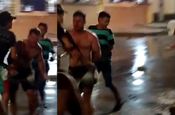 Vídeos mostram homem que foi morto em Manaus correndo e apanhando de criminosos