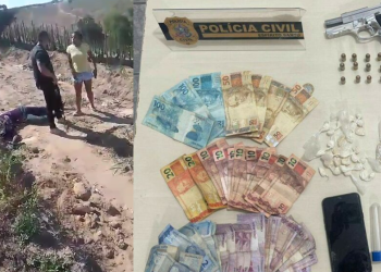 ‘Fala comigo, amor’, diz mulher ao ver que marido morreu ao trocar tiros com a polícia; vídeo