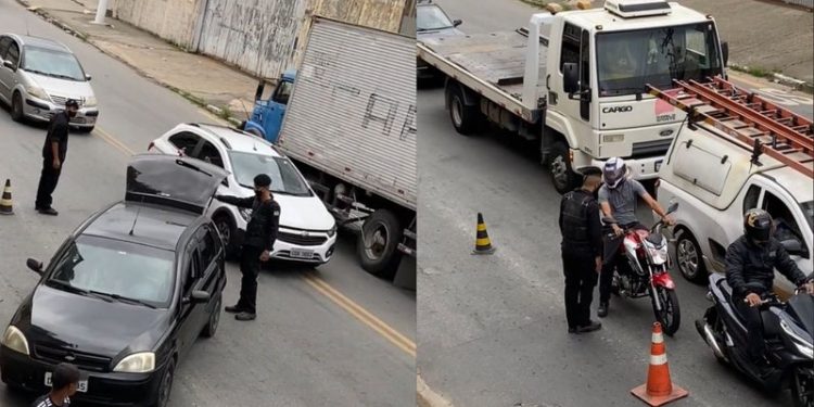 Preso tiktoker que se fantasiou de policial para fazer falsa blitz e ganhar ‘like’ na internet