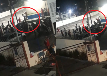 Vídeo: Aluno é baleado por colega durante briga em quadra de escola no interior do AM