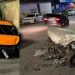 Aparentemente bêbado, motorista arrebenta carro com casal e bebê em Manaus