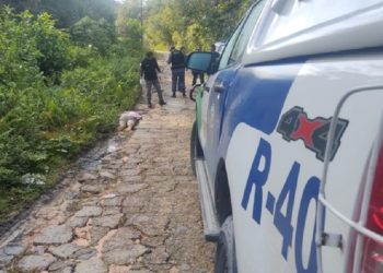 Cenas fortes: Homem é executado com mais de 20 tiros e abandonado por carro na AM-010