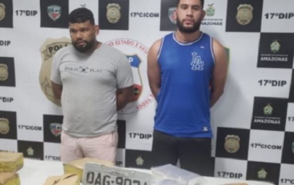 Dupla que tentou matar homem em bloco de Carnaval é preso com drogas em Manaus
