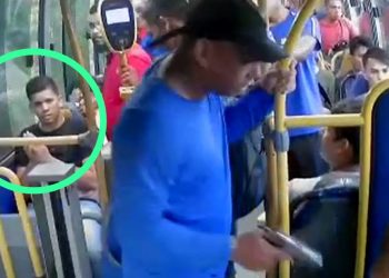 Vídeo: bandidos puxam arma em ônibus no Viver Melhor e passageiro reza para não ser morto