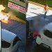Vídeo mostra frentista ateando fogo em cliente após briga por causa de chave
