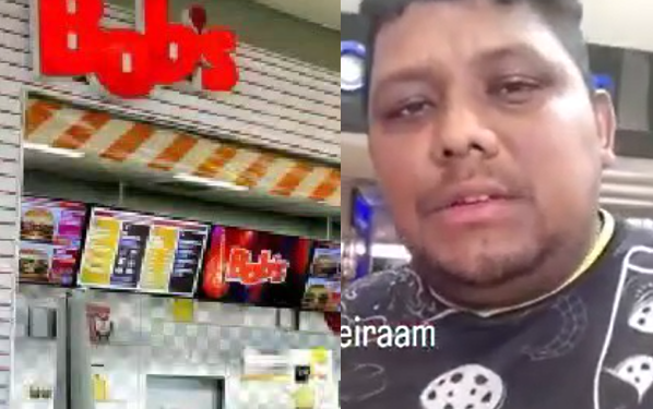 Entregador diz que foi chamado de ‘fedorento’ no Bob’s do Sumaúma ao buscar pedido; vídeo