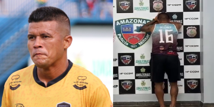 Jogador do Amazonas FC que era procurado por roubo é preso em bar no Coroado