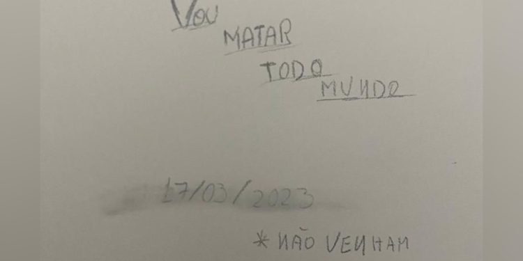 Aluno ameaça matar colegas na escola particular Lato Sensu