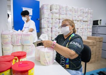 Prefeitura entrega ‘Leite do Meu Filho’ para responsáveis com iniciais O, P, Q e R nesta sexta