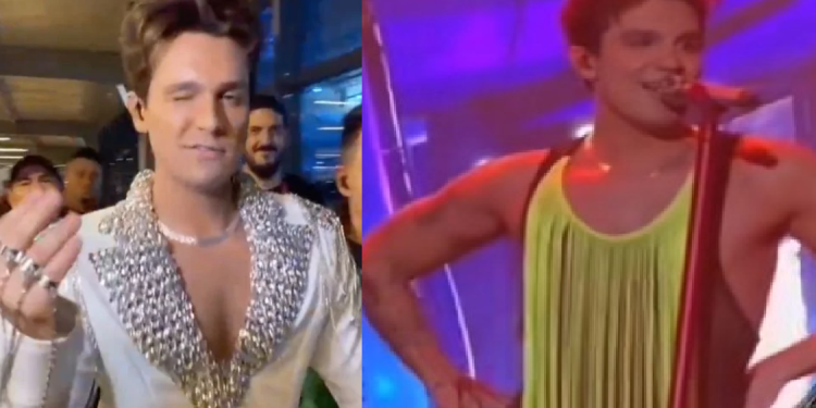 Luan Santana vira alvo de piadas após looks extravagantes: ‘Esse ano ele assume’