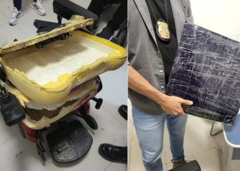 Mexicano é preso com 15 kg de cocaína dentro de cadeira de rodas no interior do AM