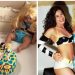 Mãe de gêmeas fantasia filhas de Scheila Carvalho e Carla Perez em ‘mesversário’ de 4 meses