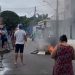 Vídeo: moradores criam barricada para expulsar AM energia e seus medidores aéreos em Manaus