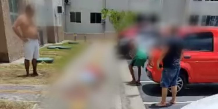 Vídeo: Condomínio Conquista Flores é palco de execução a tiros nesta sexta-feira