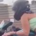 Vídeo: manauaras querem saber quem é a motoqueira que anda só de calcinha na Ponta Negra