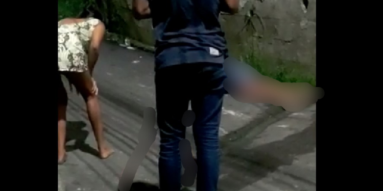 Vídeo: Moradores ouvem tiros e encontram homem morto em poça de sangue em Manaus