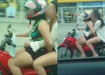 Vídeo: Condutor flagra mulheres ‘fazendo o DJ’ no meio de avenida de Manaus: ‘Tá dedando’
