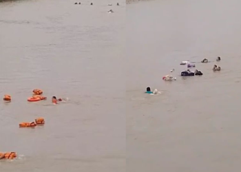 Vídeo: Bebê de 2 meses desaparece após naufrágio em canoa no município de Parintins