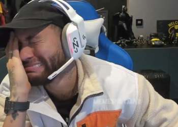 Vídeo: Após ter perfil hackeado, Neymar ‘chora’ ao perder mais de R$ 5 milhões em jogo