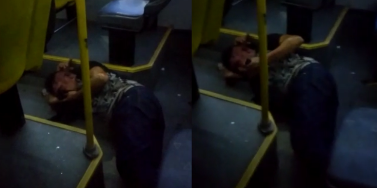 Vídeo: Passageiros do 640 reagem e bandido é moído na porrada após assaltar ônibus em Manaus
