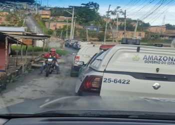 Vídeo mostra momento da troca de tiros entre PM e traficantes suspeitos de matarem cabo em Manaus