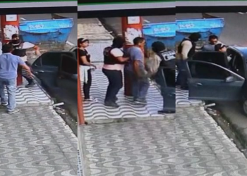 Vídeo mostra casal sendo sequestrado no Centro de Manaus; eles levaram R$ 20 mil