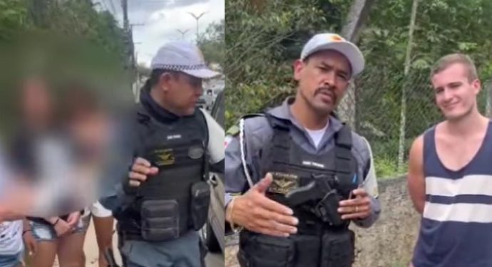 Australiano do x-caboquinho é parado com o carro cheio de x-caboquinhas em Manaus