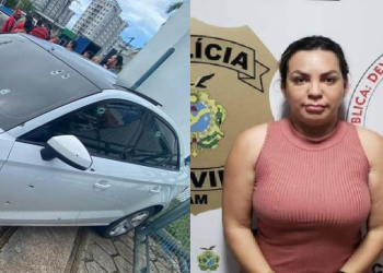 Mulher que escapou de ser morta em carro metralhado é sobrinha de Zé Roberto da Compensa