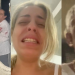 Tiktoker posta vídeos do pai tentado matar ela e a mãe com facão e espeto de churrascos