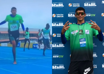 Atleta participa de competição descalço e vence corrida em 1º lugar