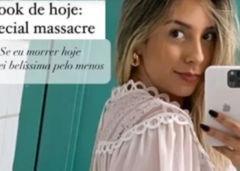 PC indicia professora que publicou foto com “look para massacre” em escola
