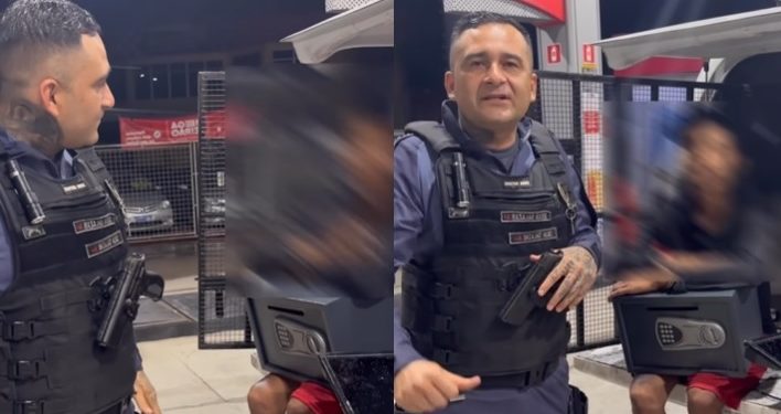 Ladrão diz a policial em Manaus que não adianta prender: ‘ele sabe que amanhã ele vai tá solto’