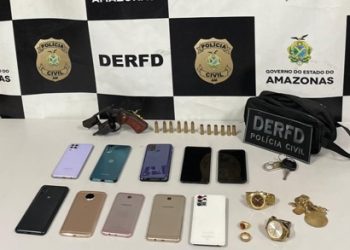 PC prende bandidos que cometiam arrastões nas paradas de ônibus em Manaus