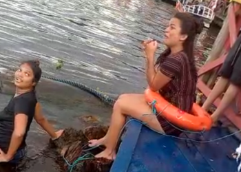 Homem desaparece no rio na Zona Leste de Manaus e esposa chora desesperada; vídeo