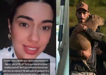 Vivian Amorim detona quem denunciou Agenor e a capivara: ‘Pessoa ruim! Vai voltar, tá?’