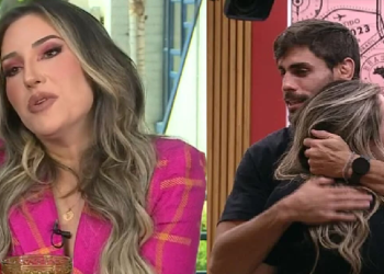 Após dizer que é ‘amizade’ relação com Sapato, Amanda muda discurso com Ana Maria: ‘É amor mesmo’