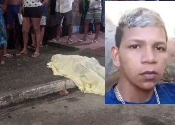Jovem leva mais de 20 tiros e morre em rip-rap na Compensa após chegada de dupla