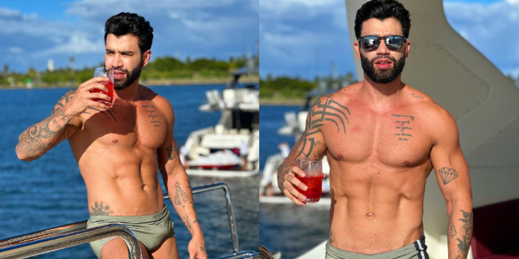 Fotos de Gusttavo Lima são divulgadas em site pornô como garoto de programa