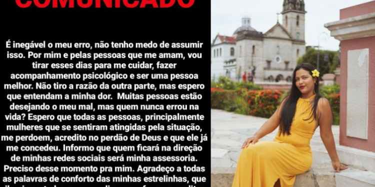 Após falar da perca da guarda da filha, Iris Sales anuncia acompanhamento psicológico