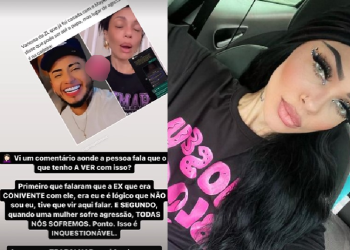 ‘Lugar de agressor é na cadeia’, diz ex-mulher de Maykinho do Feras ao saber de ex-vocalista agredida
