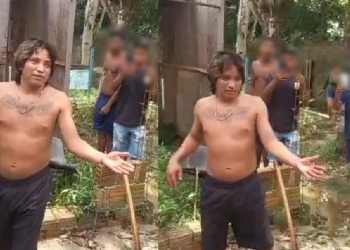 ‘É, eu vacilei’, diz homem que pode ter sido morto durante Tribunal do Crime em Manaus; vídeo