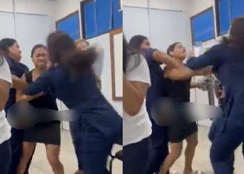Vídeo: Alunas de faculdade de Manaus vão pra porrada em plena sala de aula