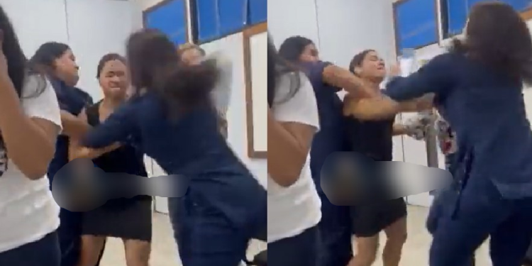 Vídeo: Alunas de faculdade de Manaus vão pra porrada em plena sala de aula