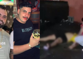 Vídeo: Grupo invade festa em marina de Manaus e gritando nome de facção matam dois e ferem PM