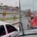 Desesperado, homem mija no meio do trânsito em Manaus e motorista se revolta: ‘Parabéns, hein’; vídeo